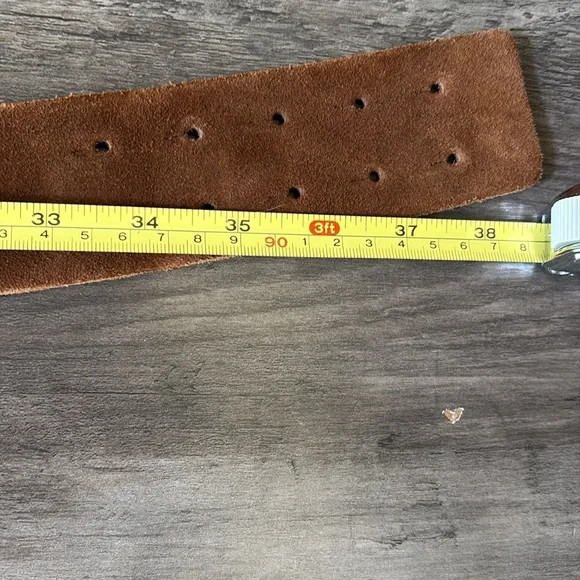 GAP Brown Leather Belt Size Small - Picture 13 of 13